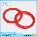 Red/Green PU Rod Seals From Factory